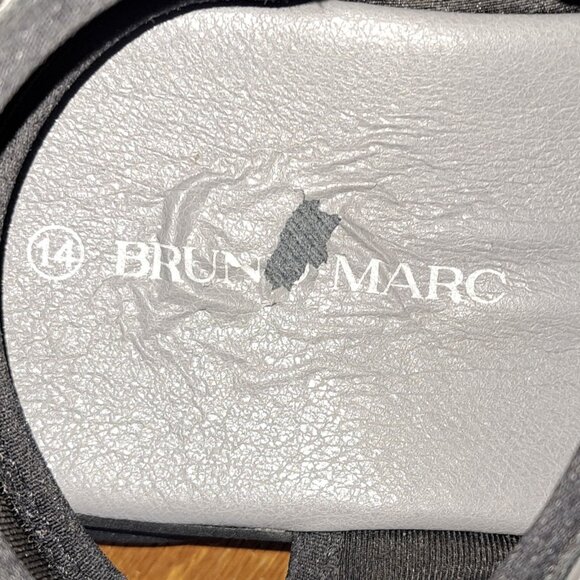 Bruno Marc Mens 14 Gray Outdoor Hook & Loop Sandals New With Flaw - Picture 10 of 13